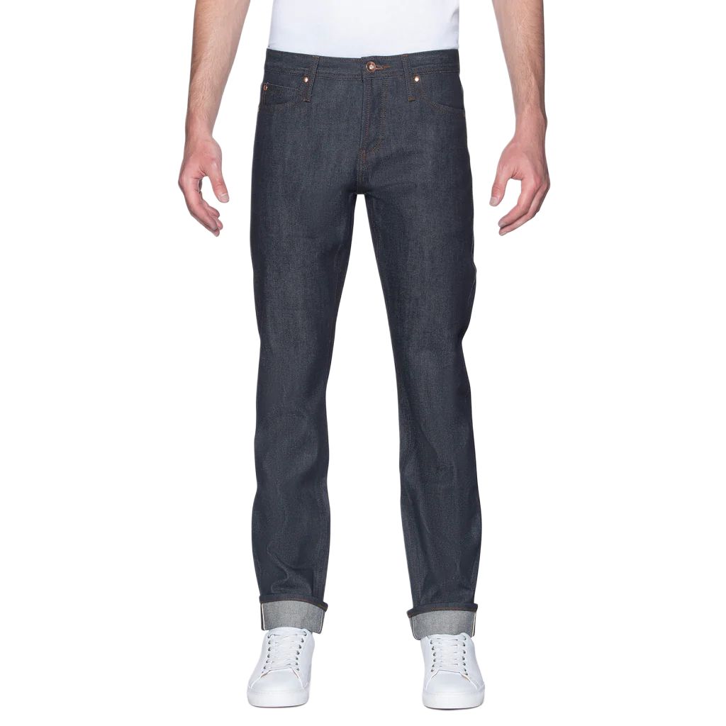 

Emporio Armani Мужские джинсы цвета индиго, прямого кроя