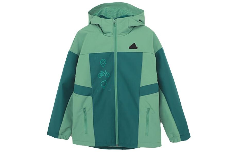 

Детская куртка Adidas, темно-зеленый