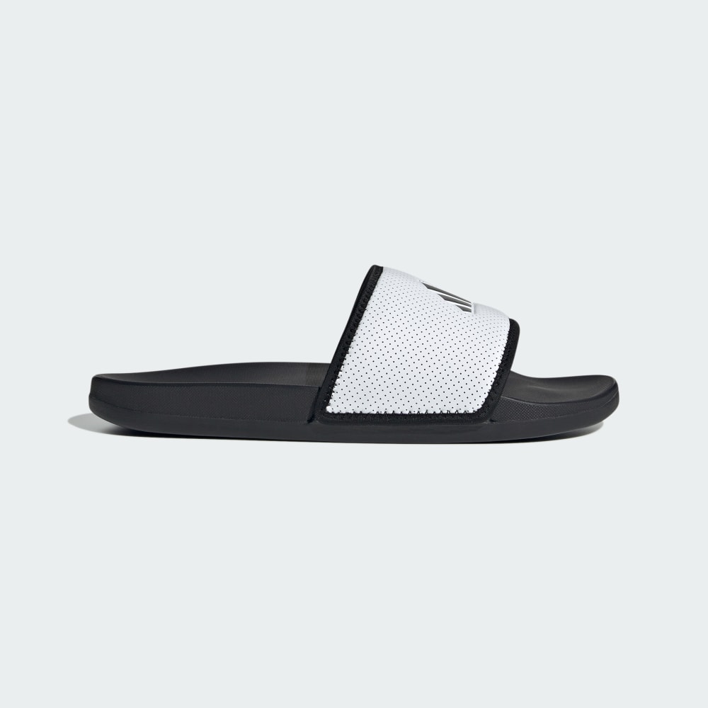 

Шлепанцы Adidas Adilette Comfort Slides, цвет Core Black/Core Black/Cloud White