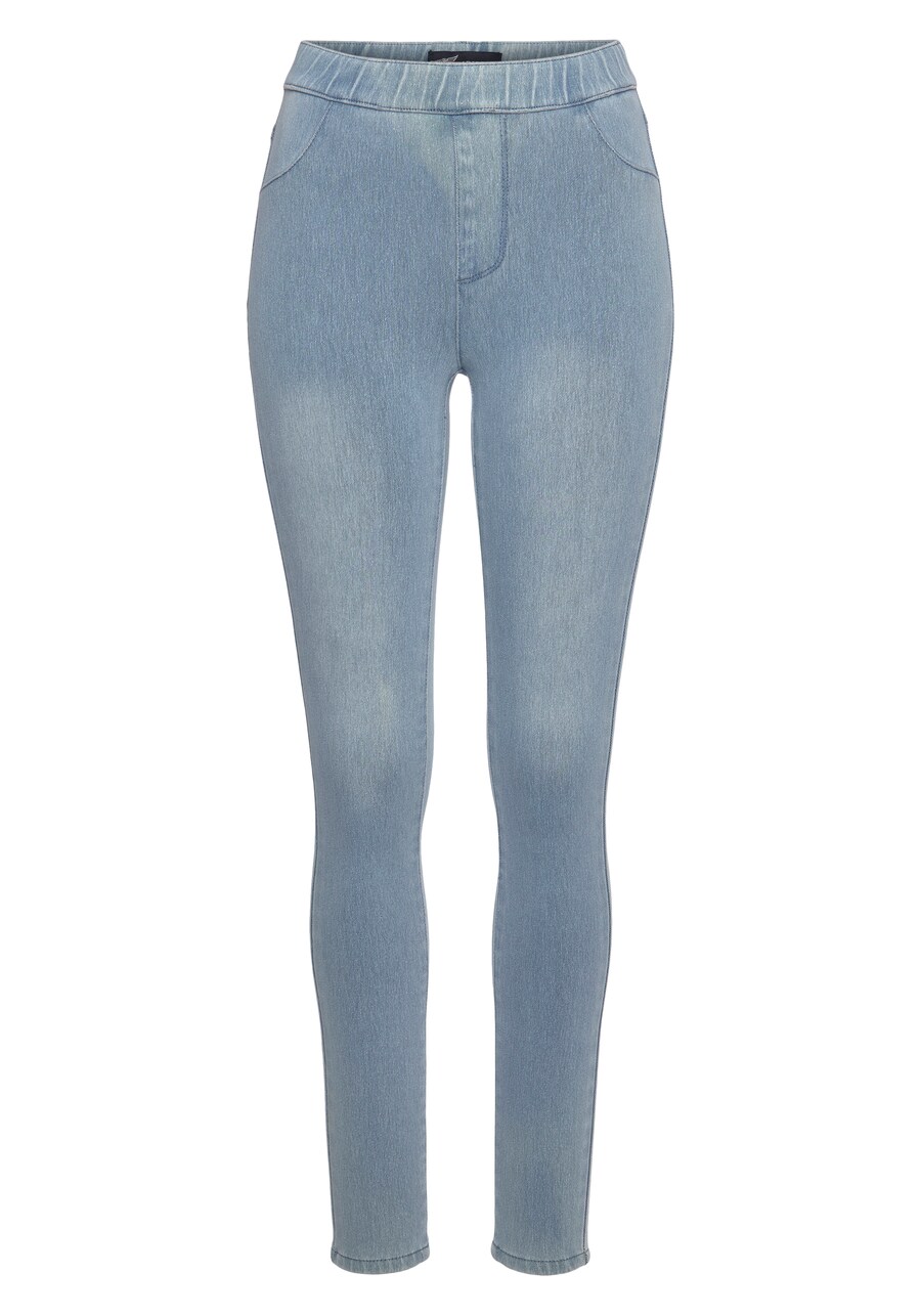 

Узкие джинсы ARIZONA, цвет Blue denim/Light blue