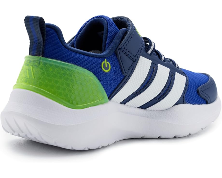 Детские кроссовки Adidas Lightorama (маленький ребенок) Adidas Kids, Lucid Blue/White/Solar Slime — фото 3