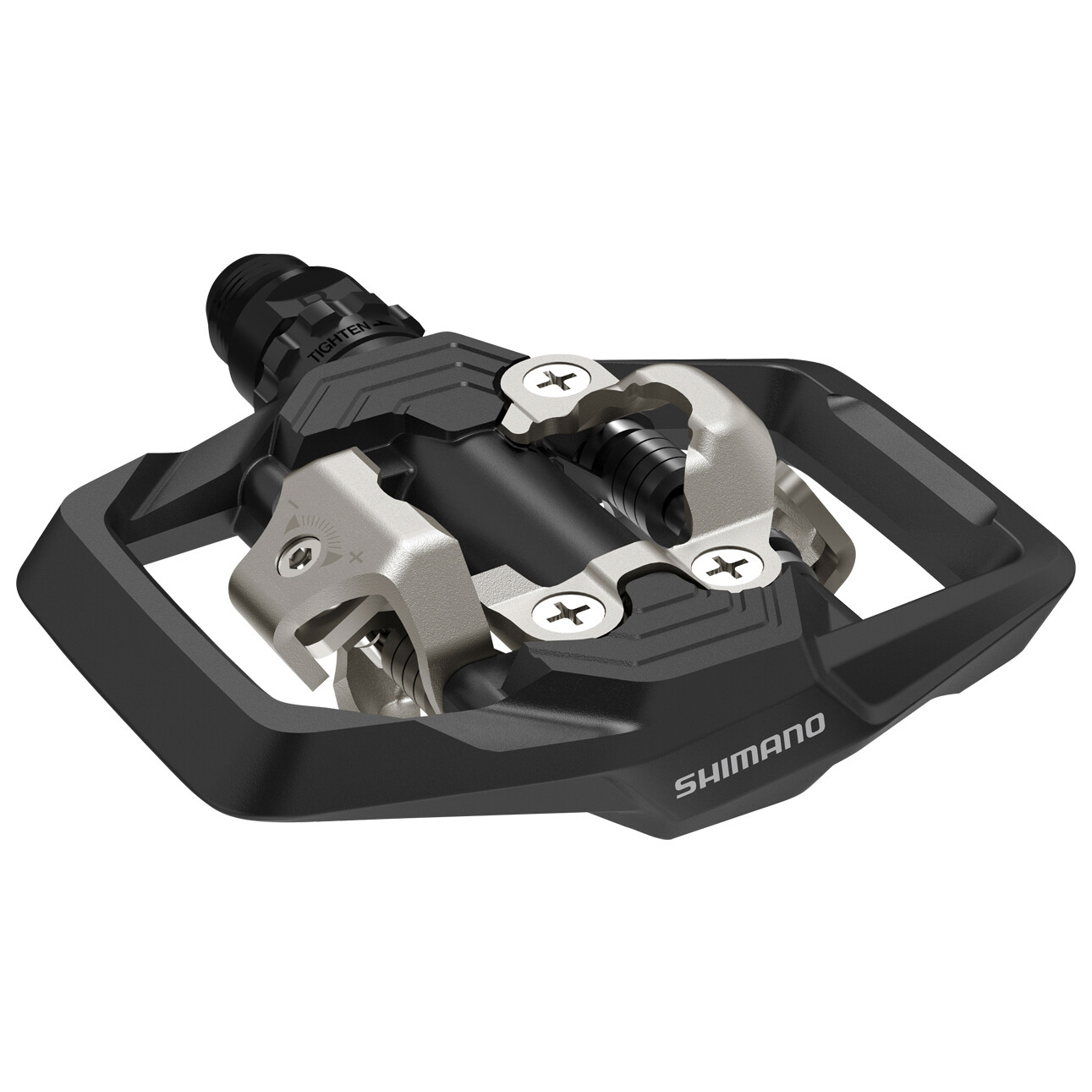 

Бесклипсовые педали Shimano Pedal PD ME700, черный, Серый, Бесклипсовые педали Shimano Pedal PD ME700, черный