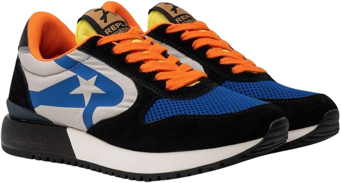 

Мужские низкие кроссовки Replay, черный