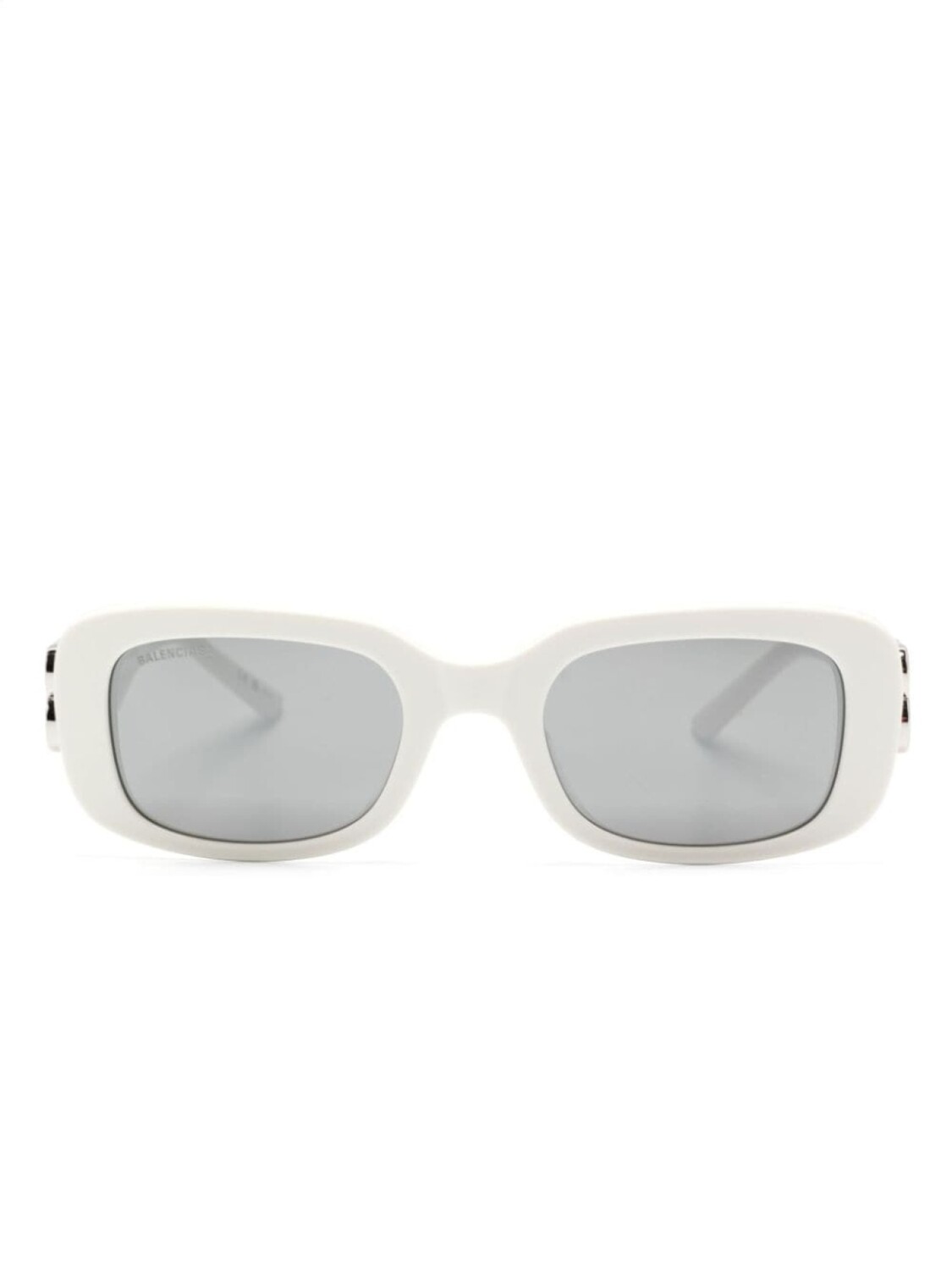 

Balenciaga Eyewear солнцезащитные очки Dinasty в прямоугольной оправе, белый