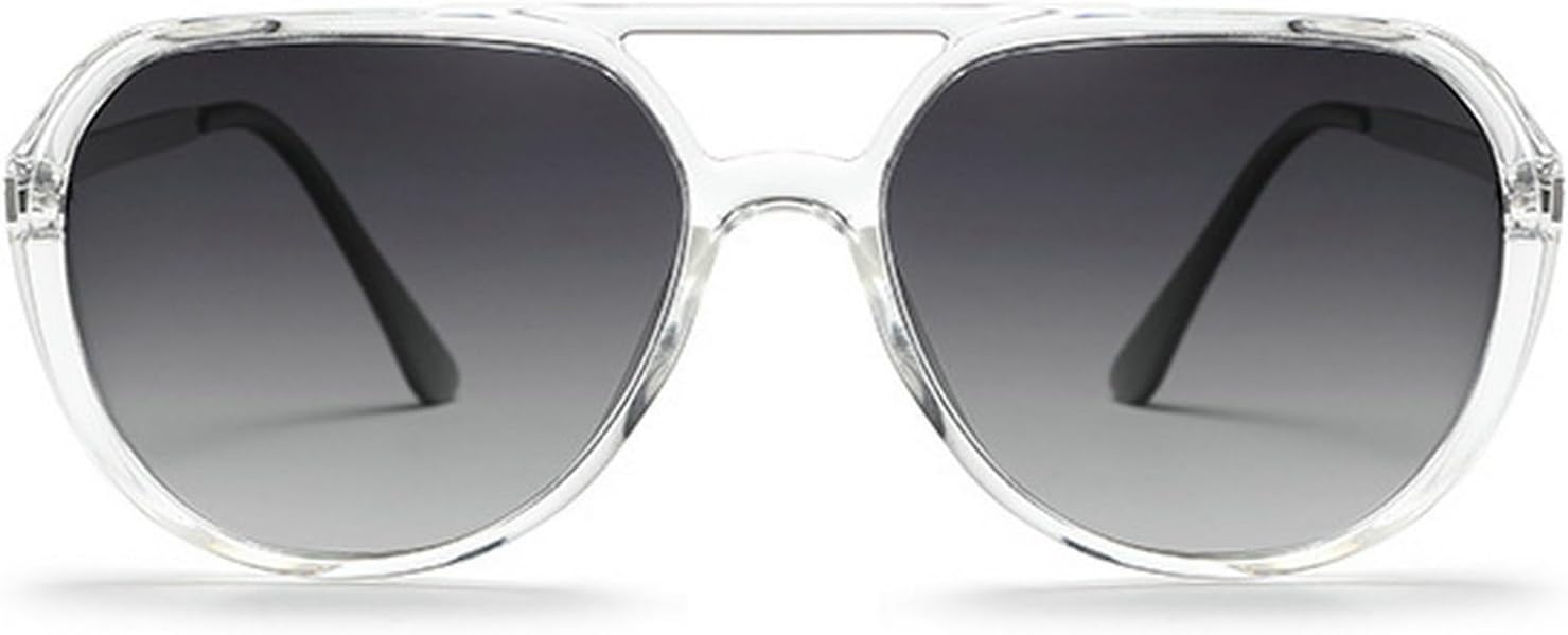 

Большие солнцезащитные очки-пилот для женщин, модные поляризованные солнцезащитные очки 2025 года, большие солнцезащитные очки-щит с двойной перемычкой, ретро-очки mincl, C7