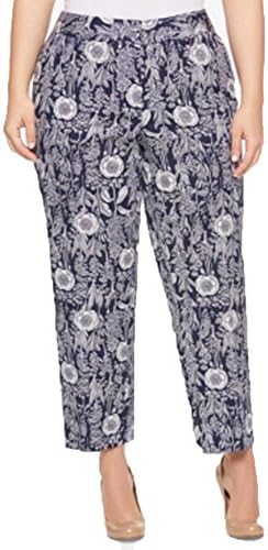 

Укороченные брюки с принтом больших размеров Tommy Hilfiger, Navy