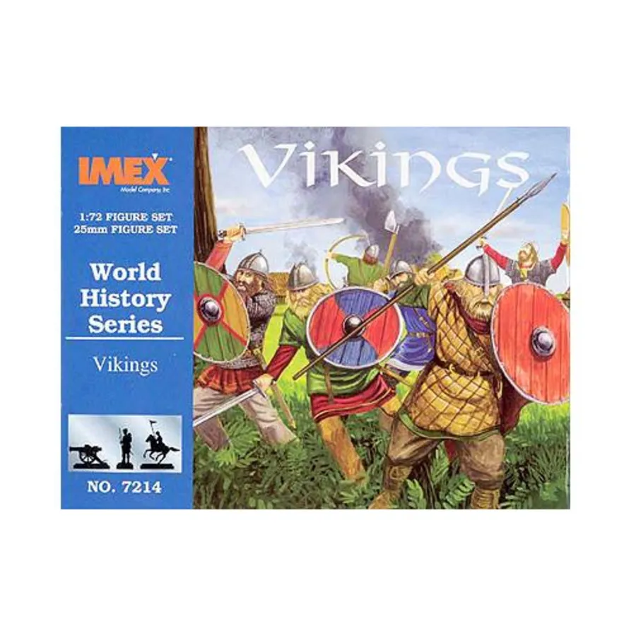 

Викинги, Historical Miniatures (1:72) (Imex Model Company)