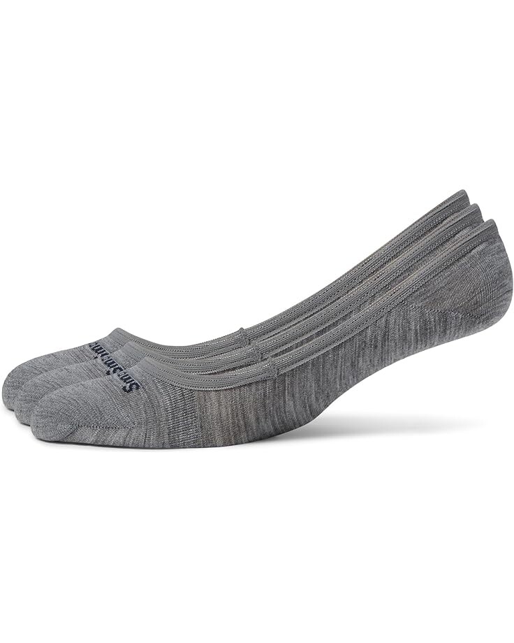

Носки Unisex Smartwool Everyday Low Cut No Show Socks 3 Pack, цвет Light Gray