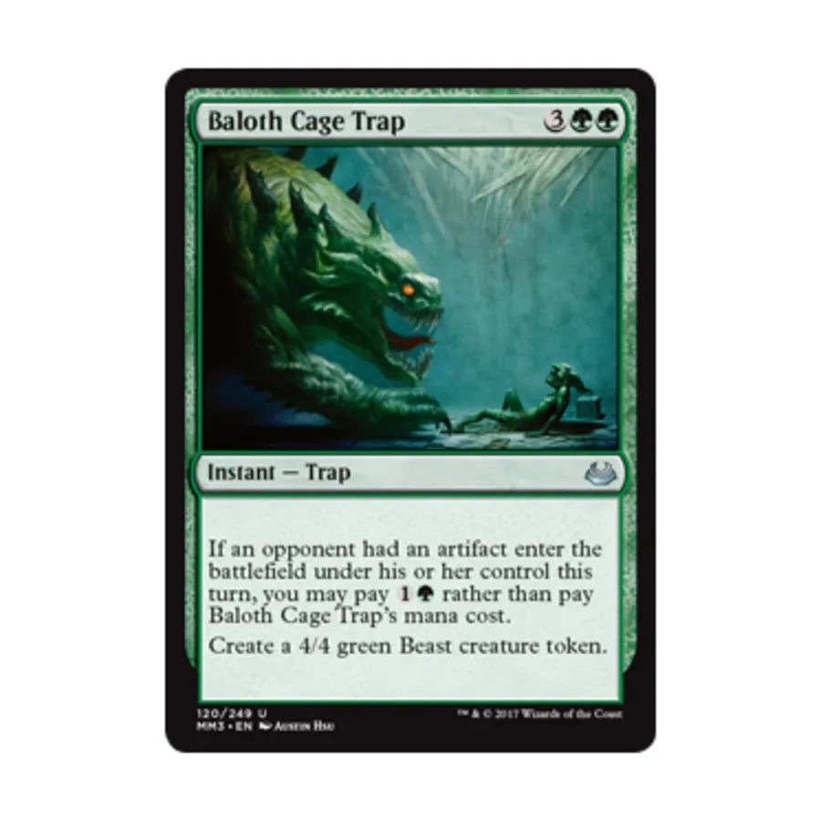 

CCG Клетка-ловушка Балота (U), MTG - Modern Masters 2017