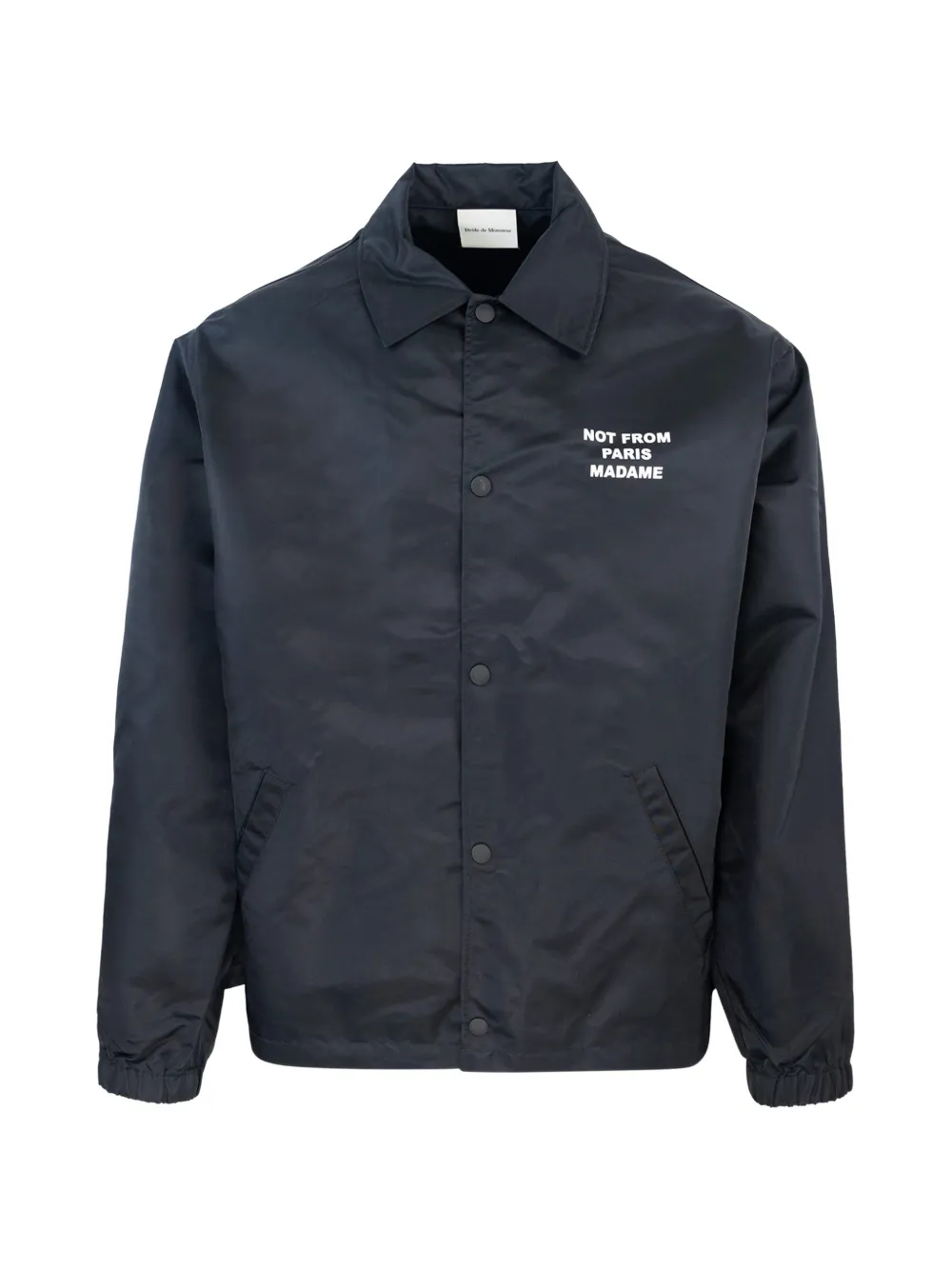 

Куртка с принтом Drole De Monsieur, черный