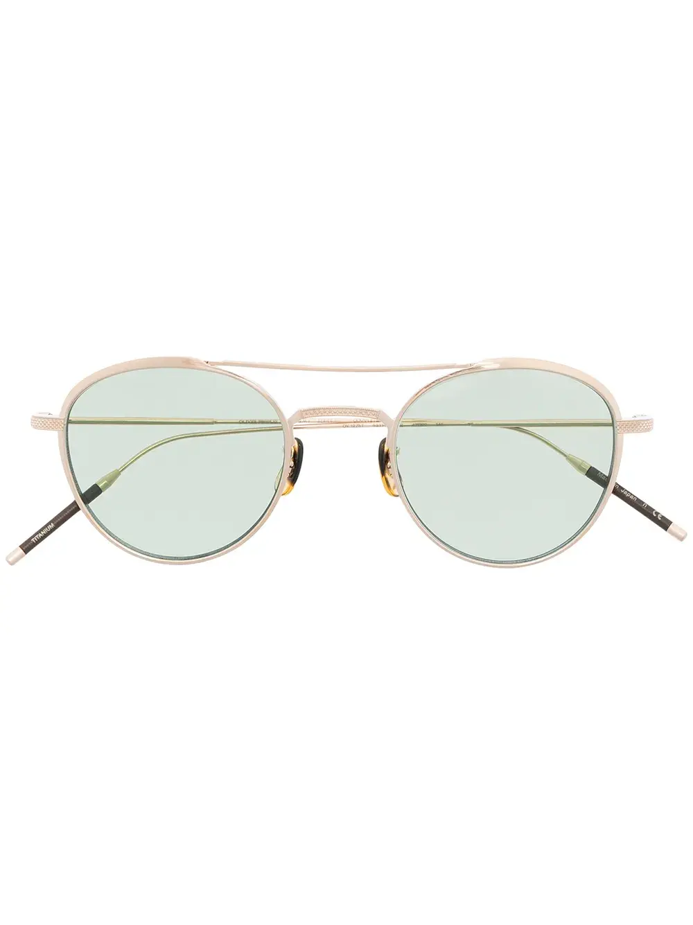 

Солнцезащитные очки-авиаторы Takumi 2 Oliver Peoples, золотой
