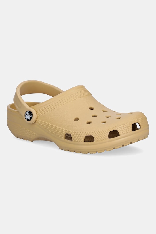 Классические шлепанцы Classic Crocs, бежевый