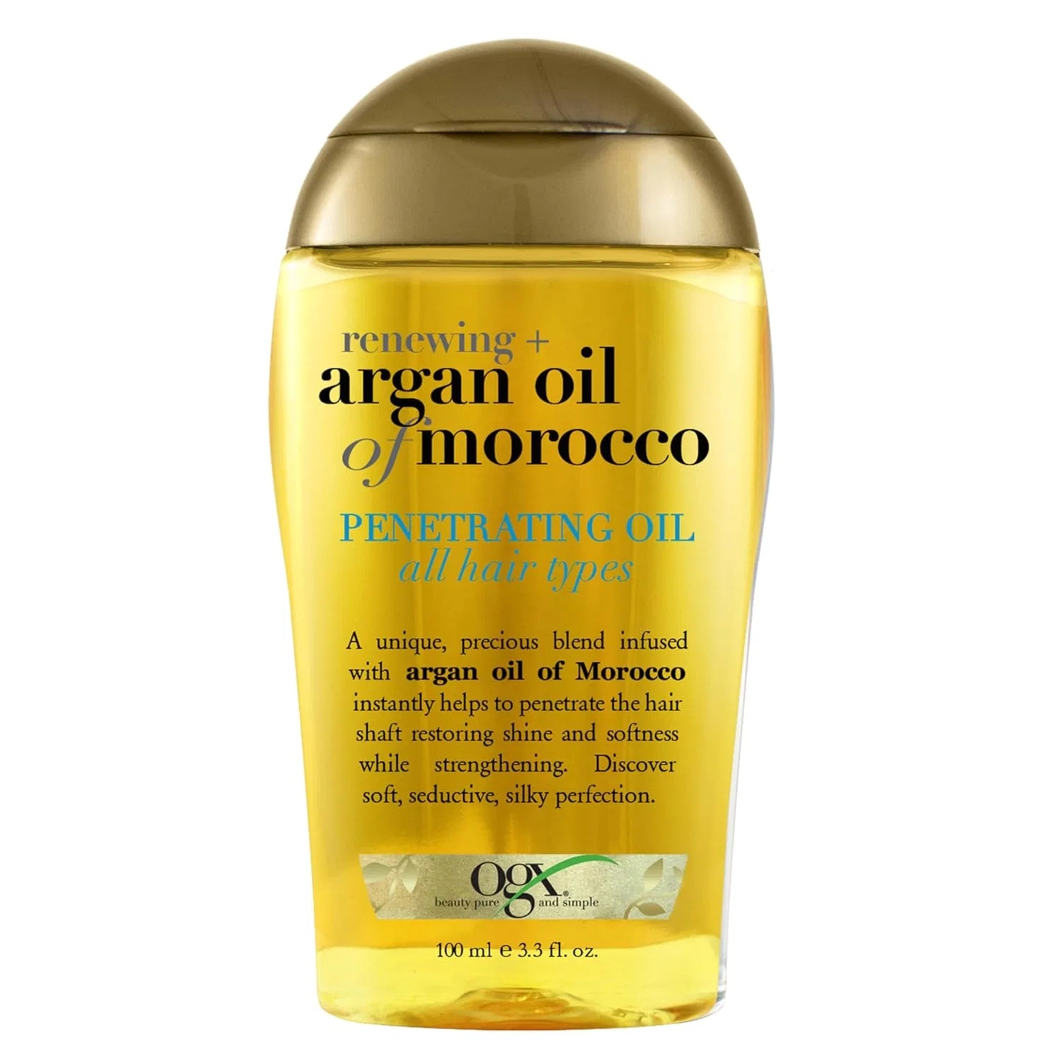 Проникающее масло OGX Renewing Moroccan Argan для всех типов волос, 97.5 мл Ogx