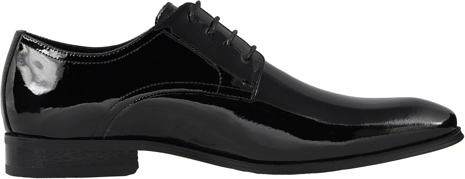 Мужские туфли Florsheim, оксфорды с простым носком для смокинга, черный — фото 2