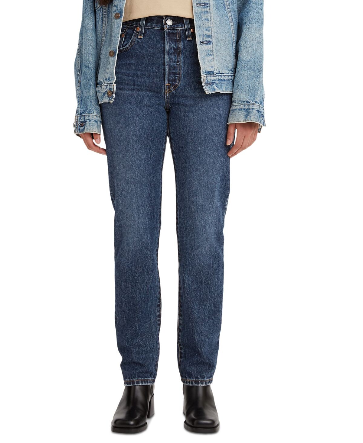 

Женские джинсы прямого кроя 501 оригинального кроя Levi's