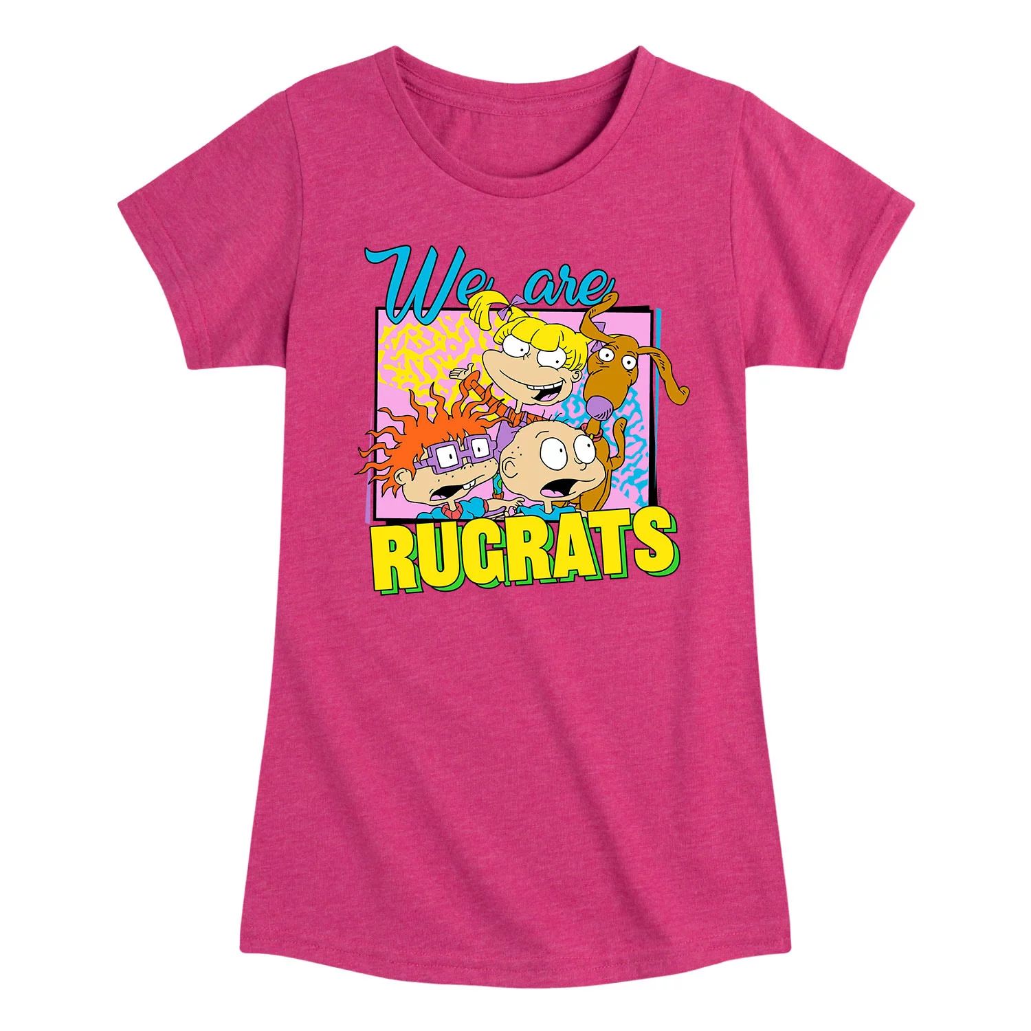 

Футболка Nickelodeon We Are Rugrats для девочек 7–16 лет с рисунком Nickelodeon