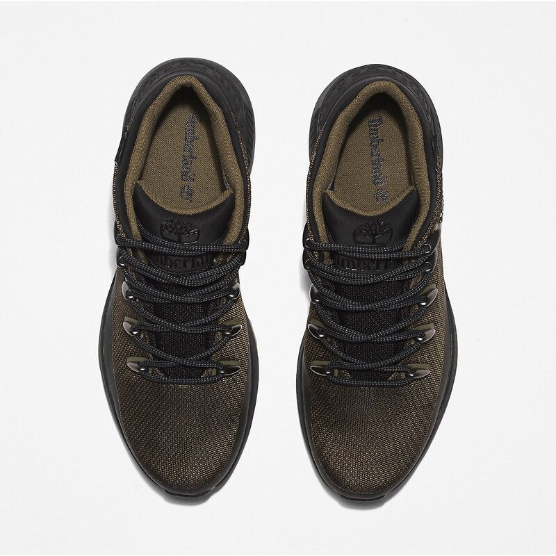 Повседневные кроссовки Sprint Trekker Mid Fabric WP Timberland, зеленый — фото 3