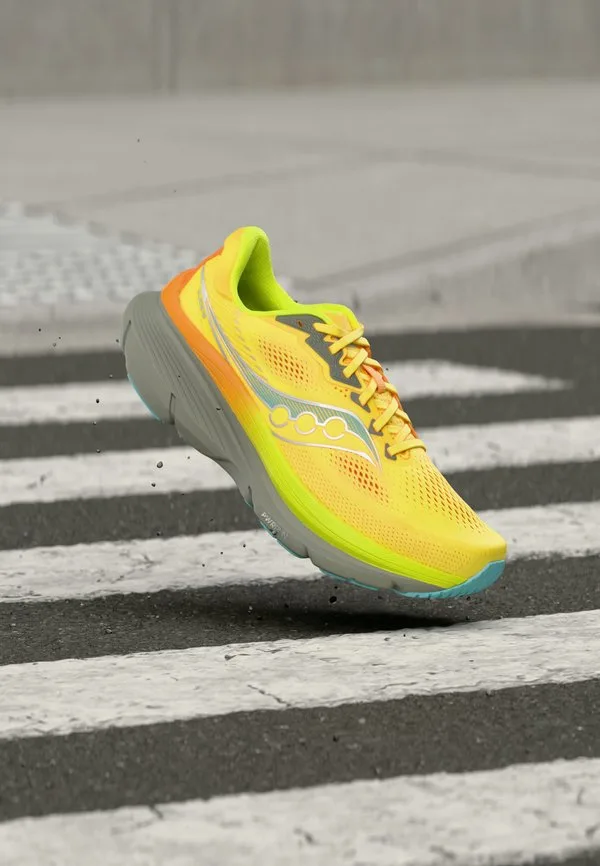 Кроссовки для бега по шоссе guide 19 vizigoldcoloured/laurel Saucony, Vizigold-Coloured/Laurel