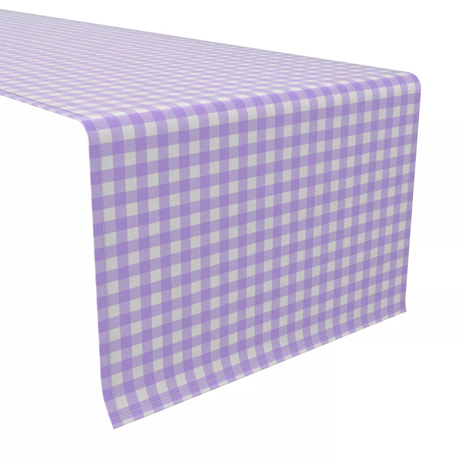 

Дорожка для стола, 100 % хлопок, 16x90 дюймов, клетка 19