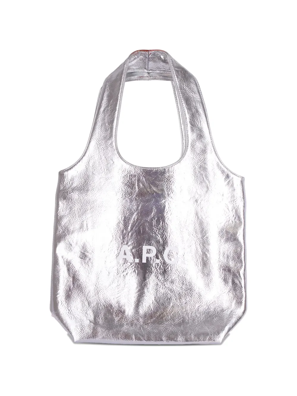 

Маленькая сумка-тоут Ninon A.P.C., серебряный