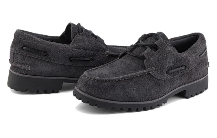 Мужские ботинки Timberland классические из замши, черный — фото 4