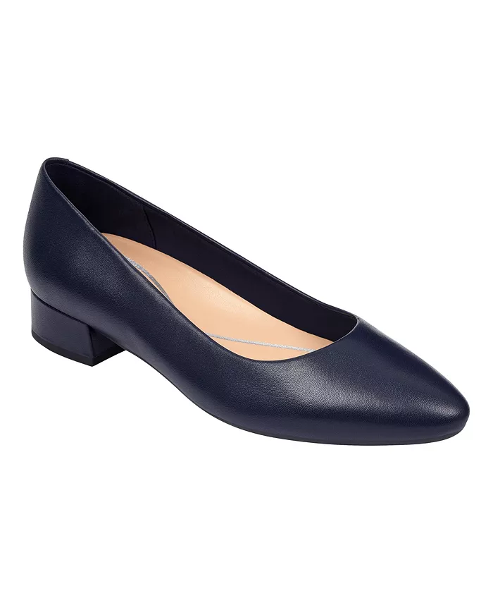 Женские балетки Caldise eFlex Slip-On на низком каблуке Easy Spirit, синий