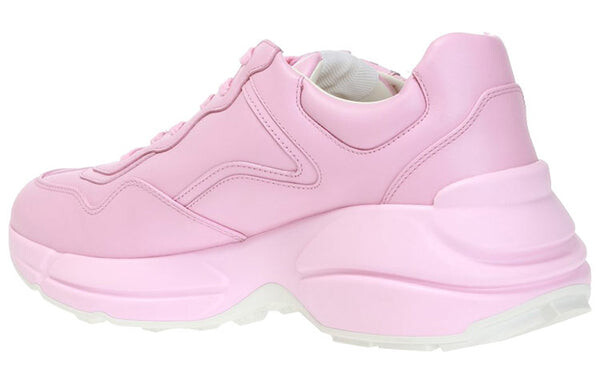 Кроссовки rhyton 'mystic cat pink' Gucci, розовый — фото 3