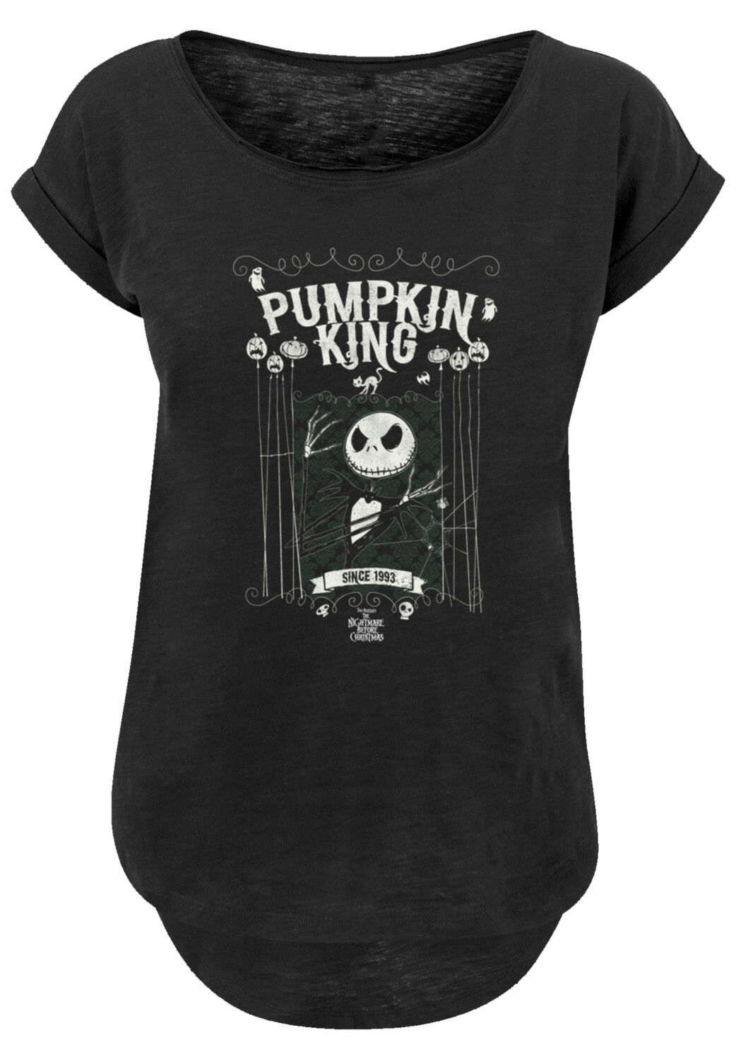 

Футболка F4NT4STIC Disney Nightmare Before Christmas King Jack, черный
