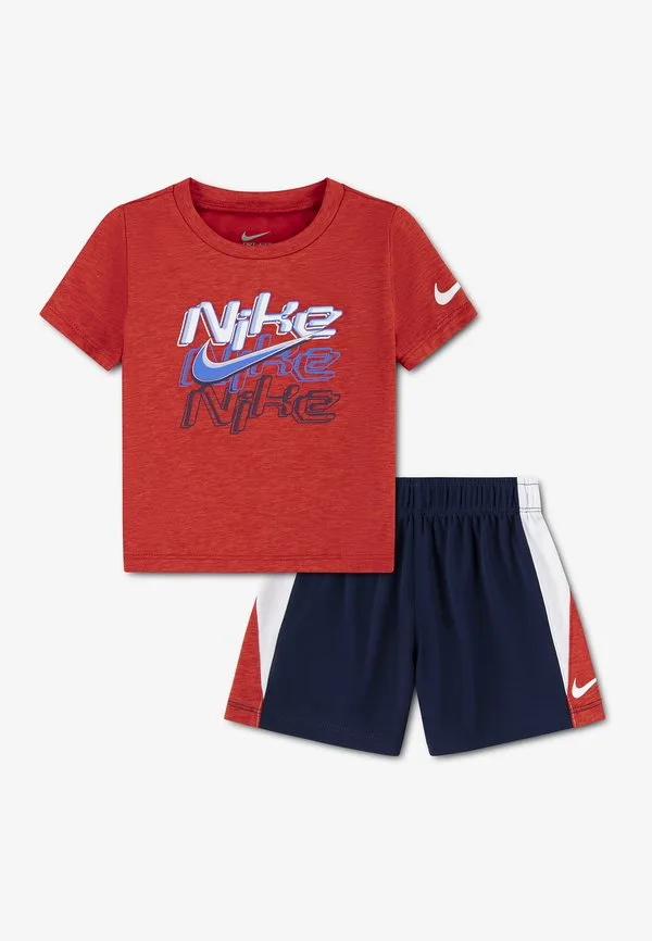 Dropset футболка с короткими рукавами и принтом в стиле «шорты и шорты» Nike Sportswear, Midnight Navy