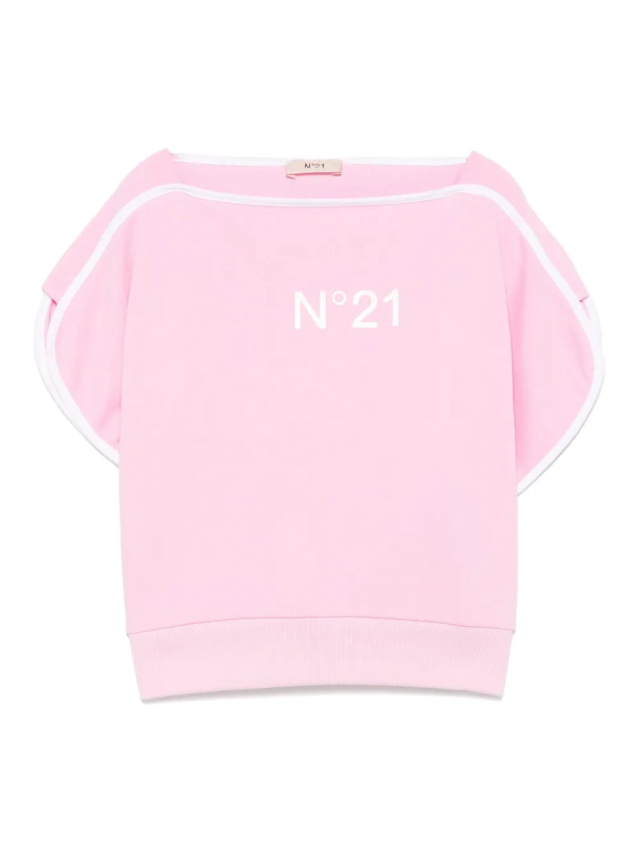 

Футболка с логотипом Nº21 Kids, розовый