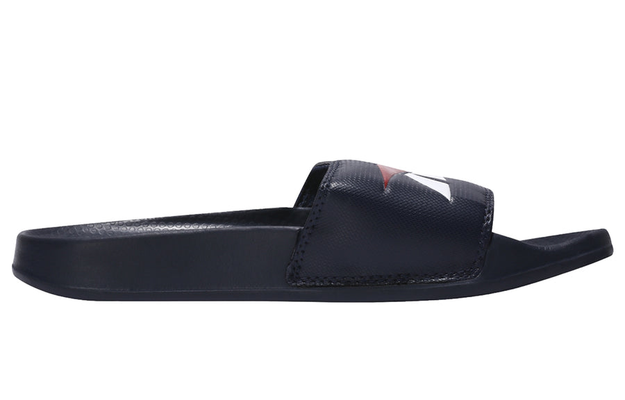 Шлепанцы Reebok Classic Slide Cozy Non-Slip Sports Slippers Blue Red, красный — фото 2