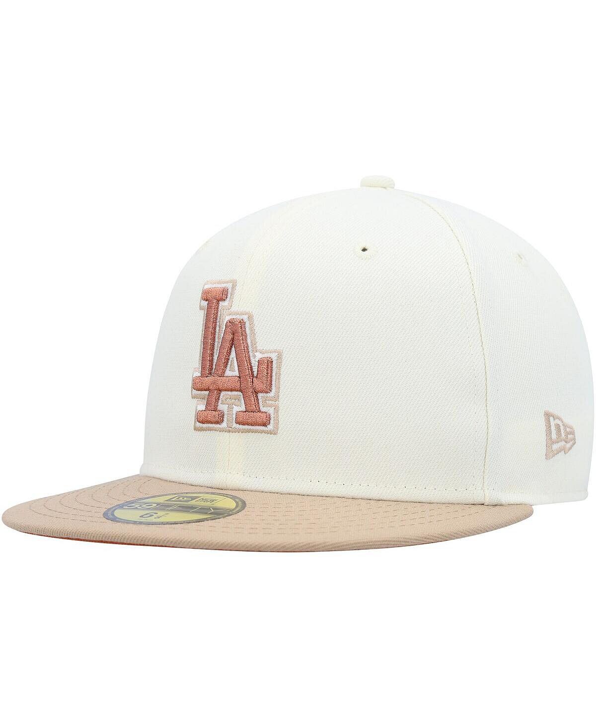 

Мужская кремовая шляпа Los Angeles Dodgers Chrome Camel Rust Undervisor 59FIFTY. New Era