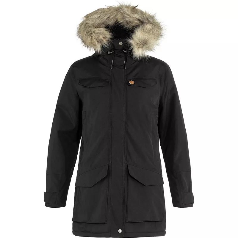 

Женская парка Fjallraven Nuuk, черный