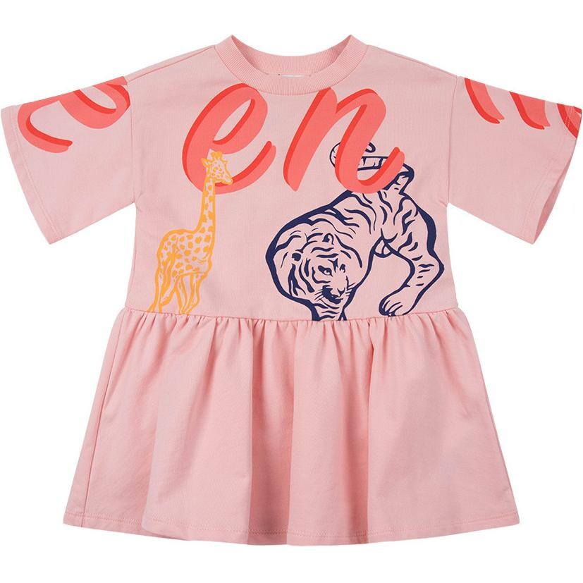 

Детское платье Kenzo, розовый