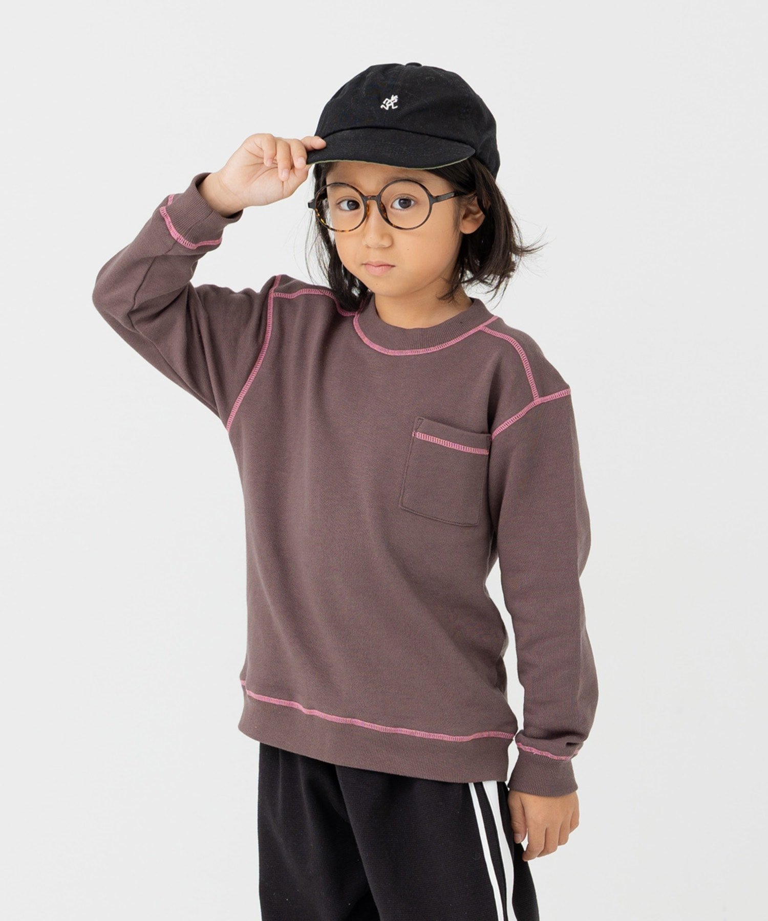 Свитшот, подобранный по цвету. Chil2, brown