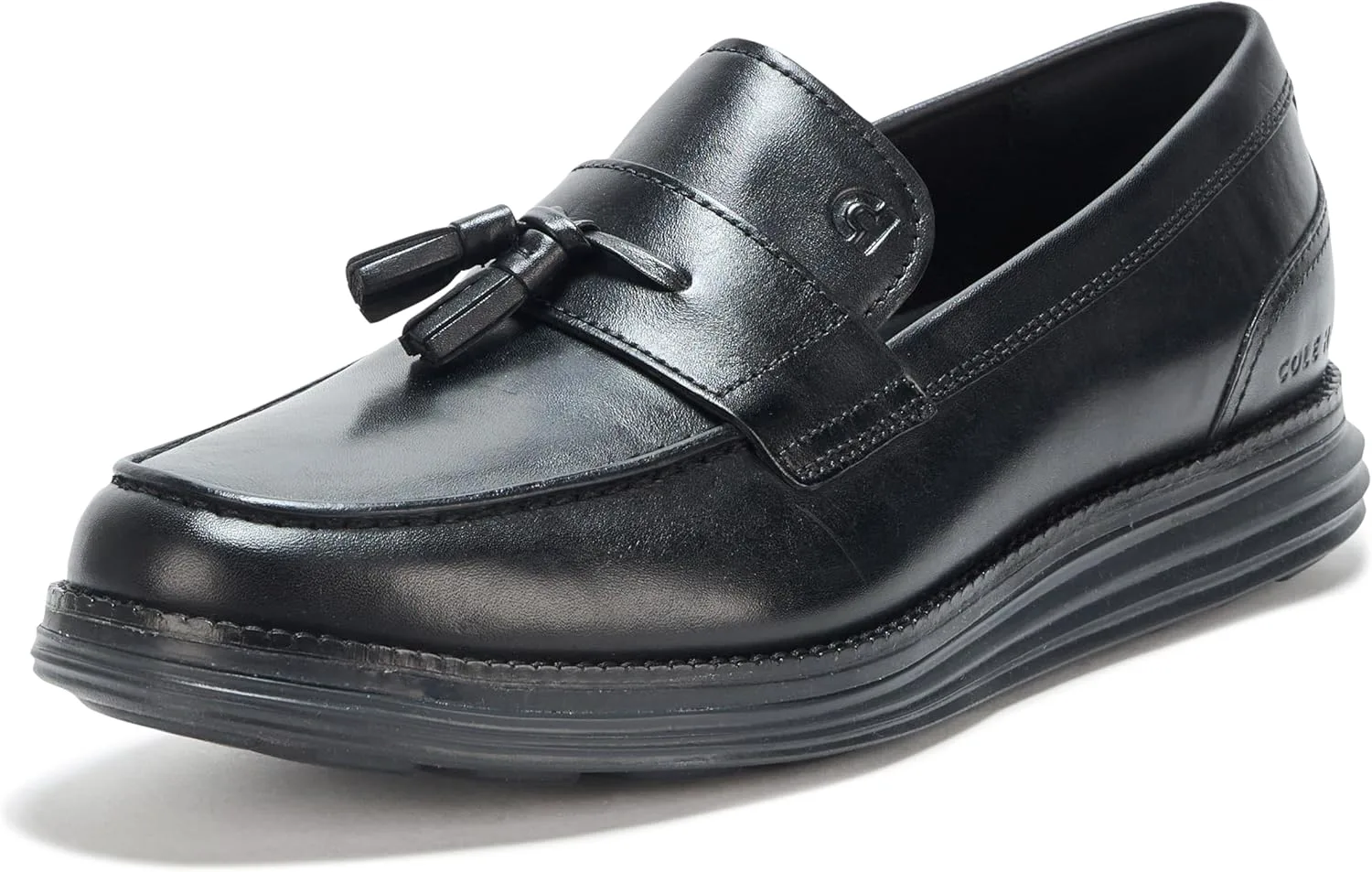 Мужские лоферы Cole Haan Originalgrand Meridian с кисточками, черный — фото 2