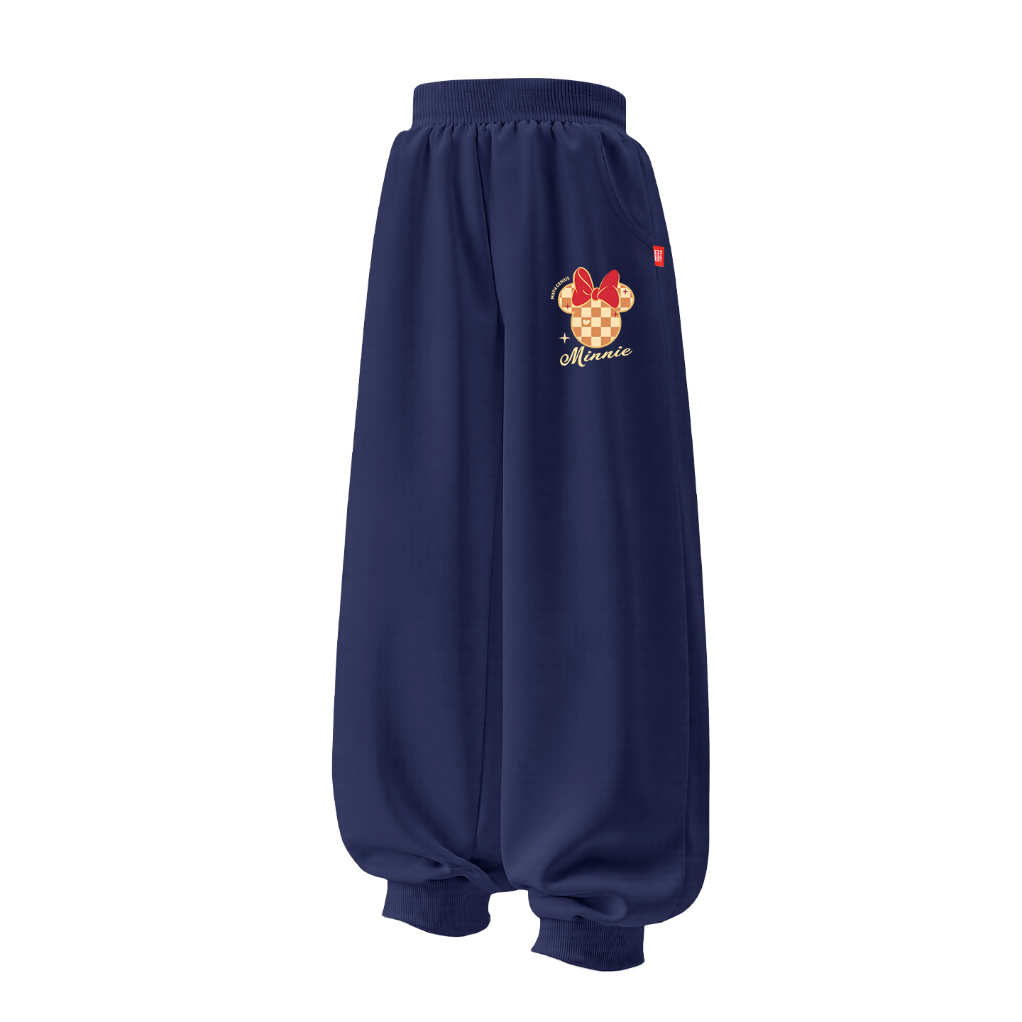 

Детские вязаные спортивные штаны Thickness Disney, [thickened and fleece-lined]di xin ge ni k темно-синий