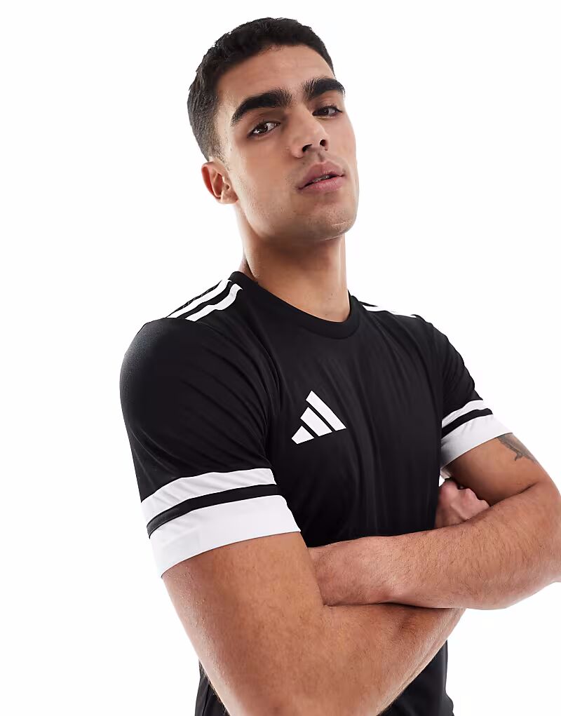 Футболка Adidas Football Squadra 25 черного цвета Adidas Performance — фото 3