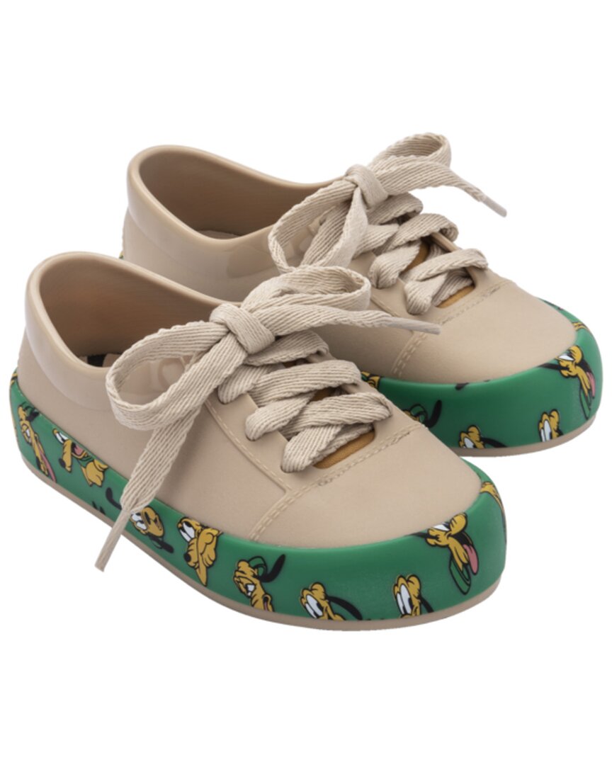 

Мини Мелисса Уличные + Микки и друзья Кроссовки Mini Melissa, бежевый