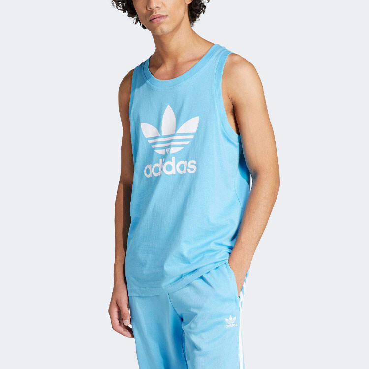 Adidas Originals Мужская футболка, цвет Blue — фото 2