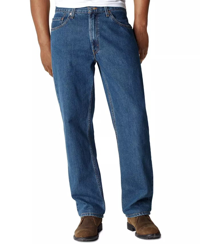 

Мужские джинсы Big & Tall 550 свободного кроя без стрейча Levi's, синий