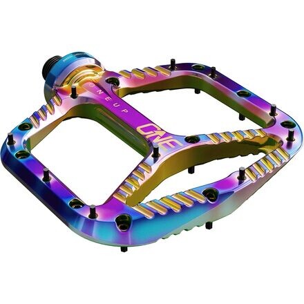 

Алюминиевая педаль OneUp Components, цвет Oil Slick