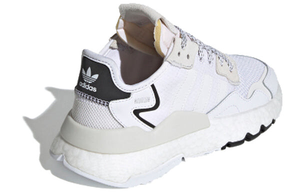 Кроссовки nite jogger j Adidas, белый — фото 4