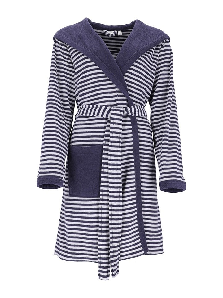 

Халат ESPRIT Bademantel ''Striped Hoody'', цвет Dunkelblau/Weiß