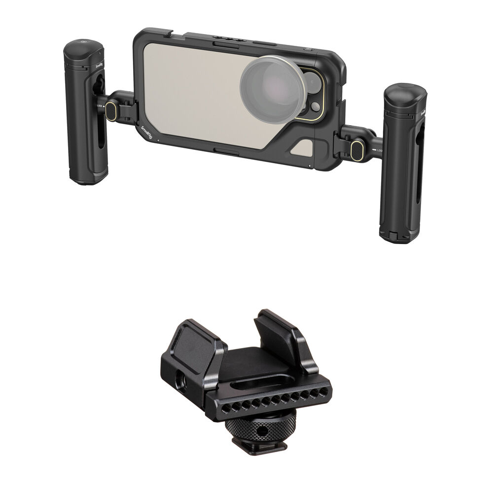 

SmallRig Mobile Video Cage Kit with Dual Handles and SSD Clamp