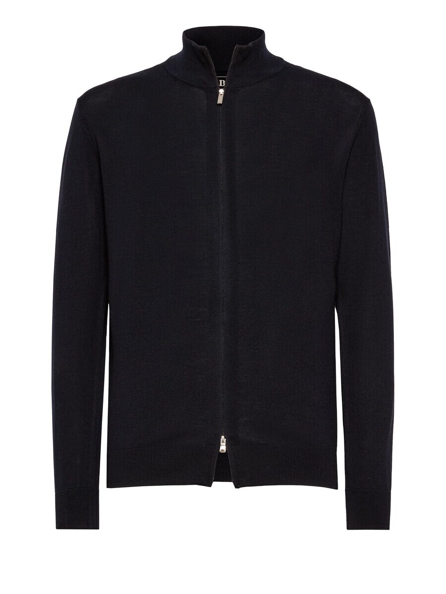 

Кардиган Boggi Milano Knit Cardigan, темно-синий