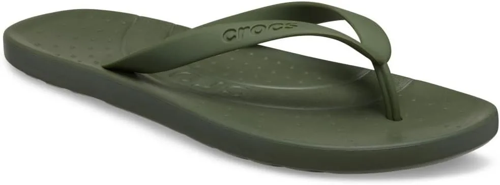 Шлепанцы Crocs Flip, зеленый — фото 2