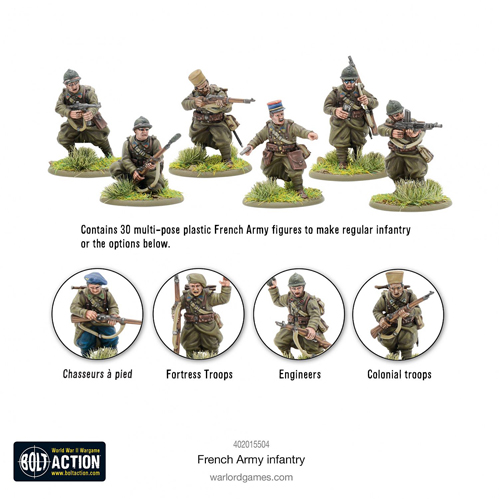 

Фигурки French Army Infantry Warlord Games