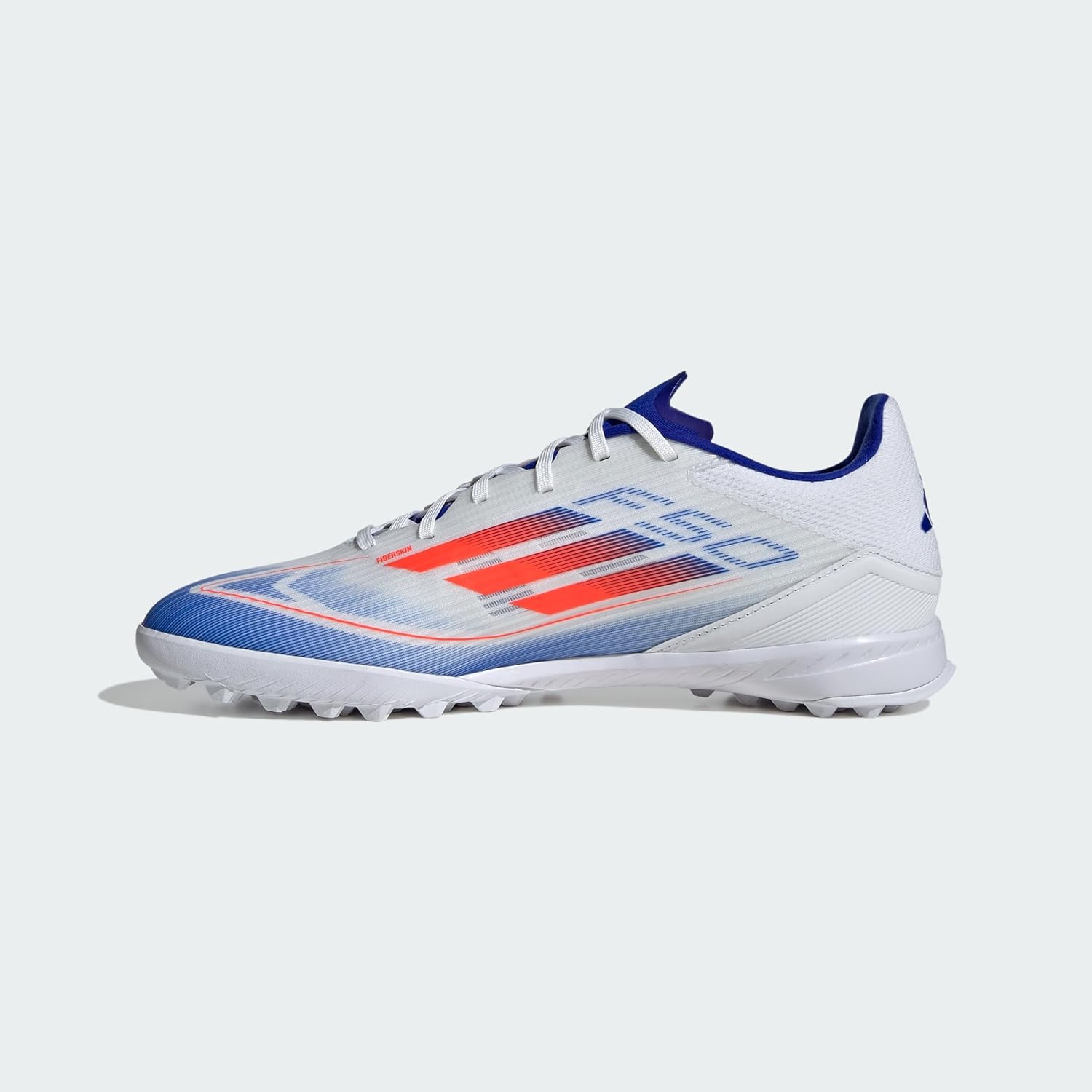 Мужские кроссовки Adidas F50 League Turf, белый/красный/синий — фото 2