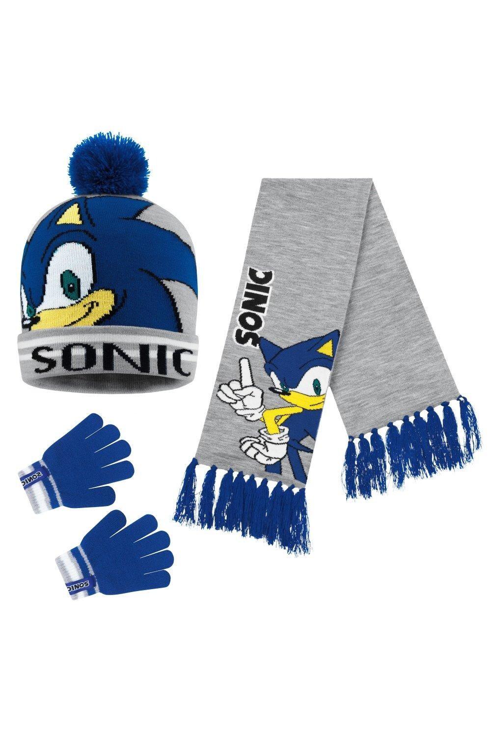 

Зимний комплект Sonic the Hedgehog, мультиколор